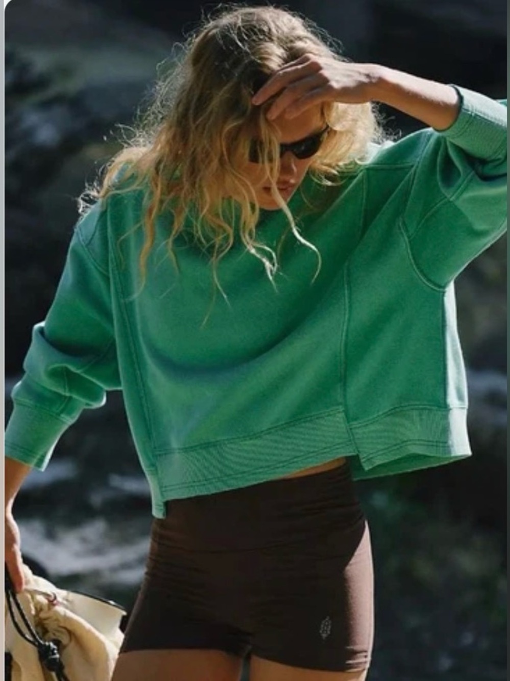 FREE PEOPLE x movement Intercept Pullover/Pulse size medium